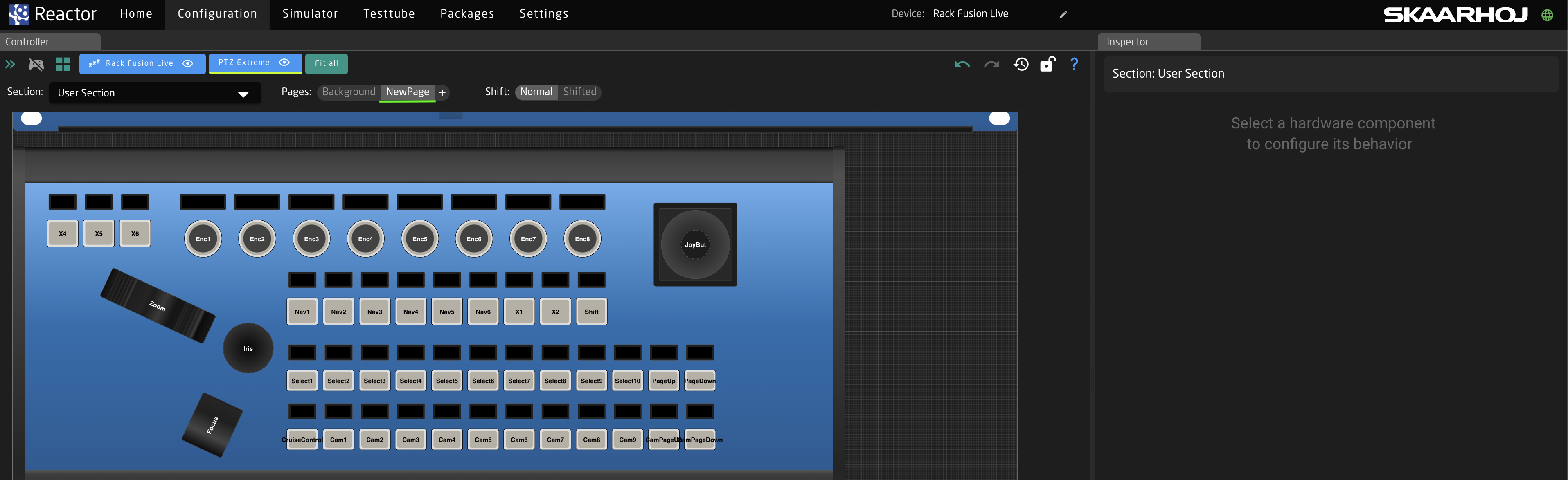 Select the newly created page