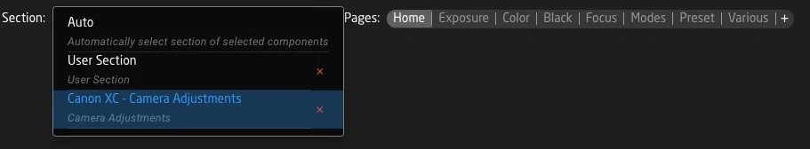 Page navigation controls